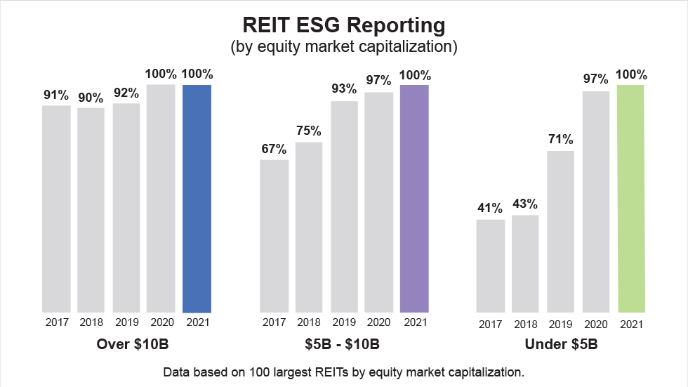 REITs Reporting by Equity Market Capitalization