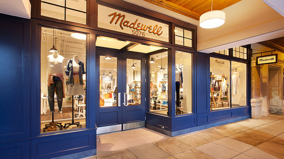 Madewell store front