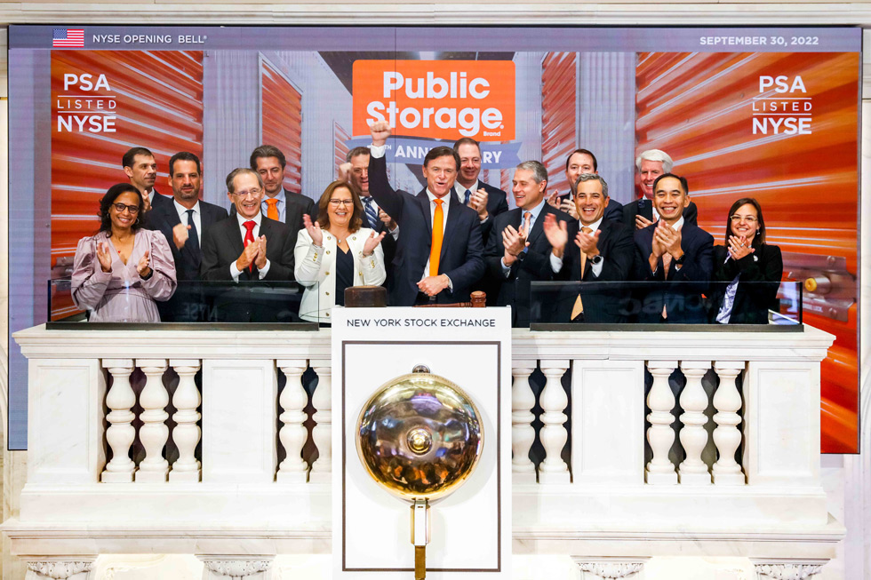 Ringing the opening bell of the New York Stock Exchange on Sept. 30.